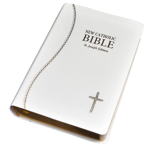 St. Joseph New Catholic Bible (Gift Edition-WHITE)