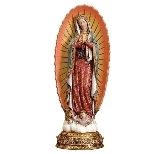 11.75"H OUR LADY OF GUADALUPE HEAVENLY PROTECTORS