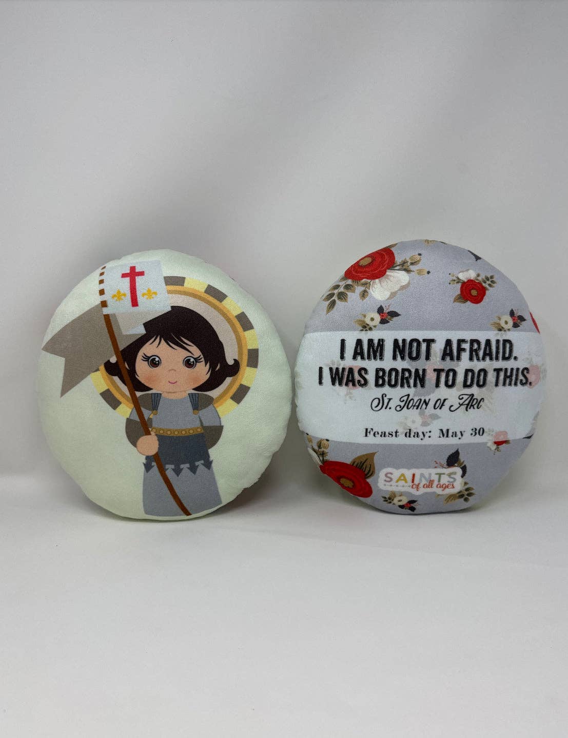 St. Joan of Arc Stuffed Saint Doll pillow