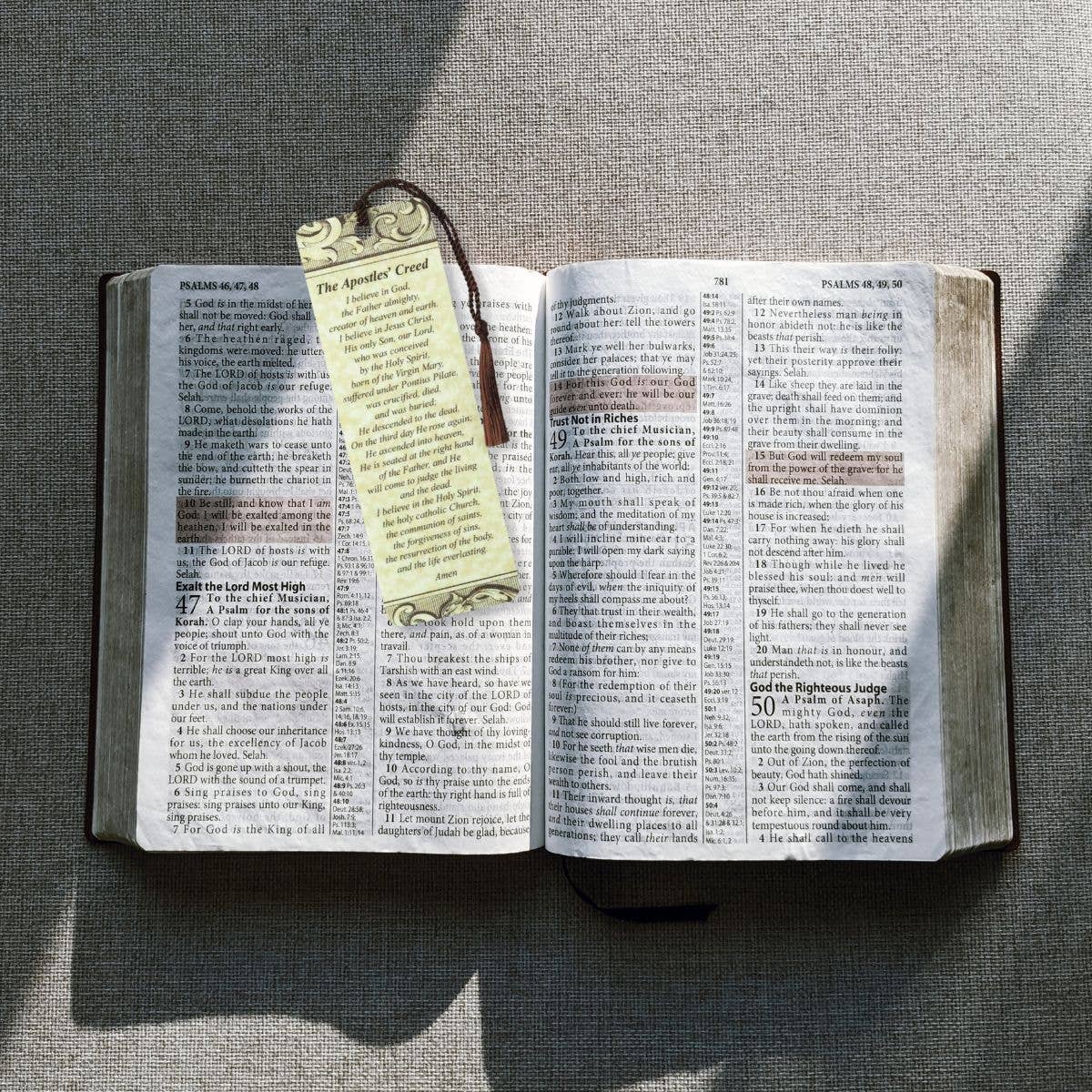 BKM TASSEL THE APOSTLES CREED