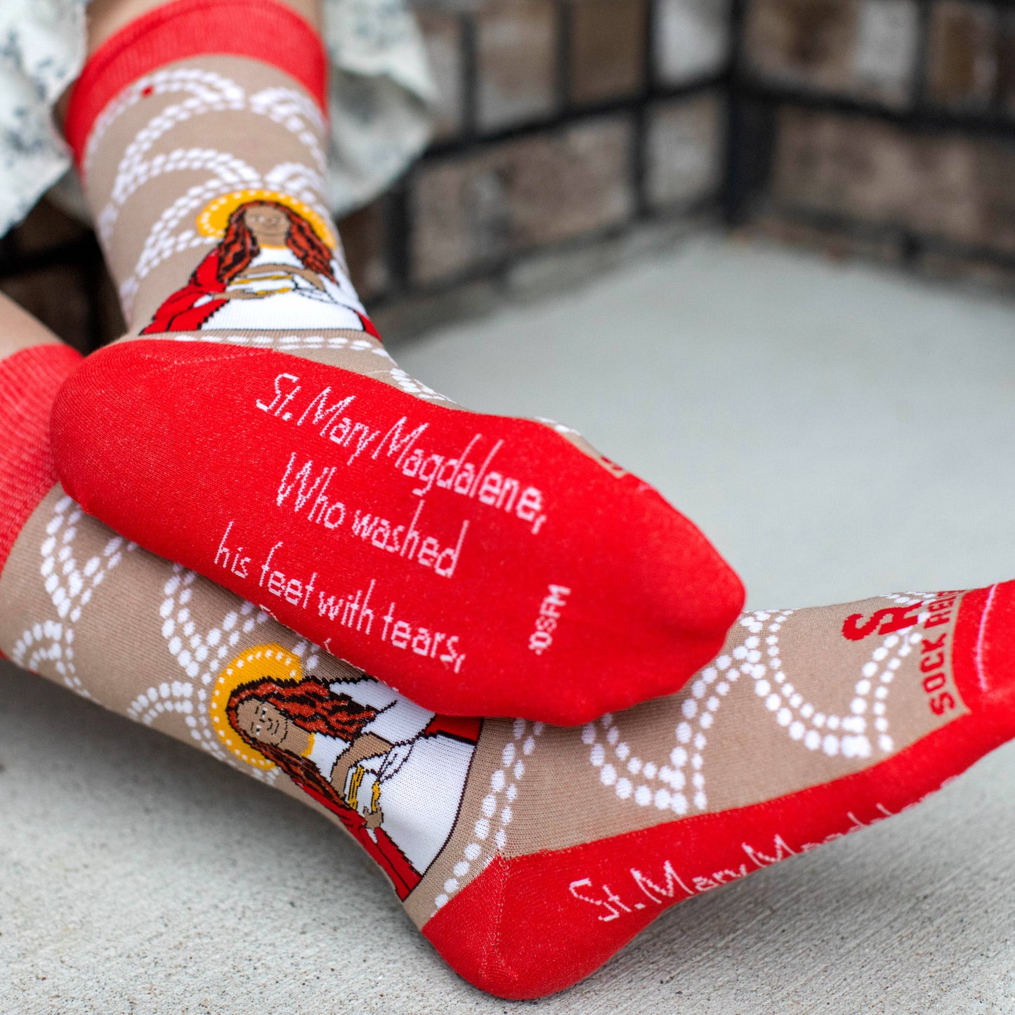 St. Mary Magdalene Adult Socks