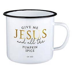 Enamel Mug -Pumpkin Spice