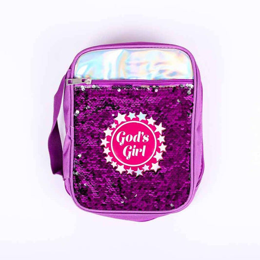 Bible Cover - Sequin Gods Girl L