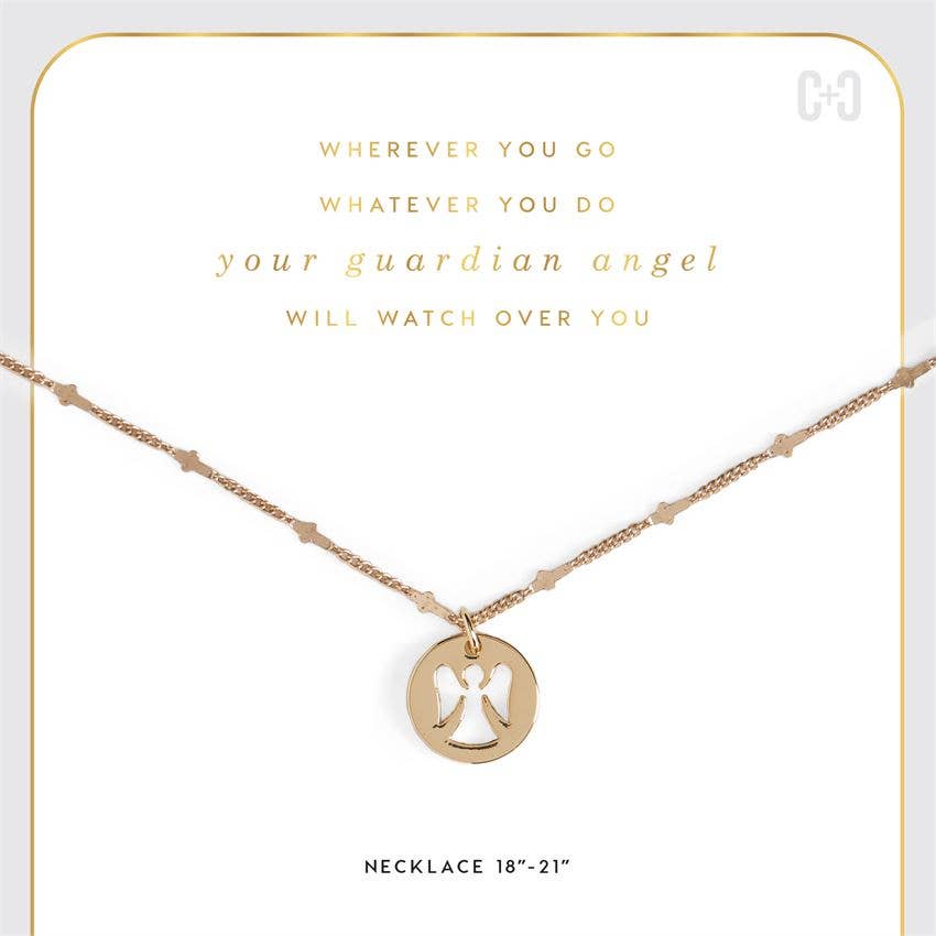 Guardian Angel Necklace - Mother's Day