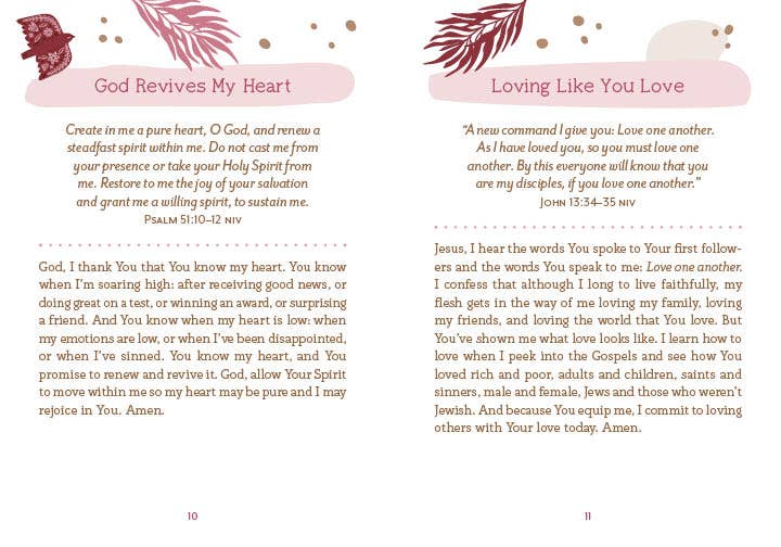 Pause and Pray (teen girls)