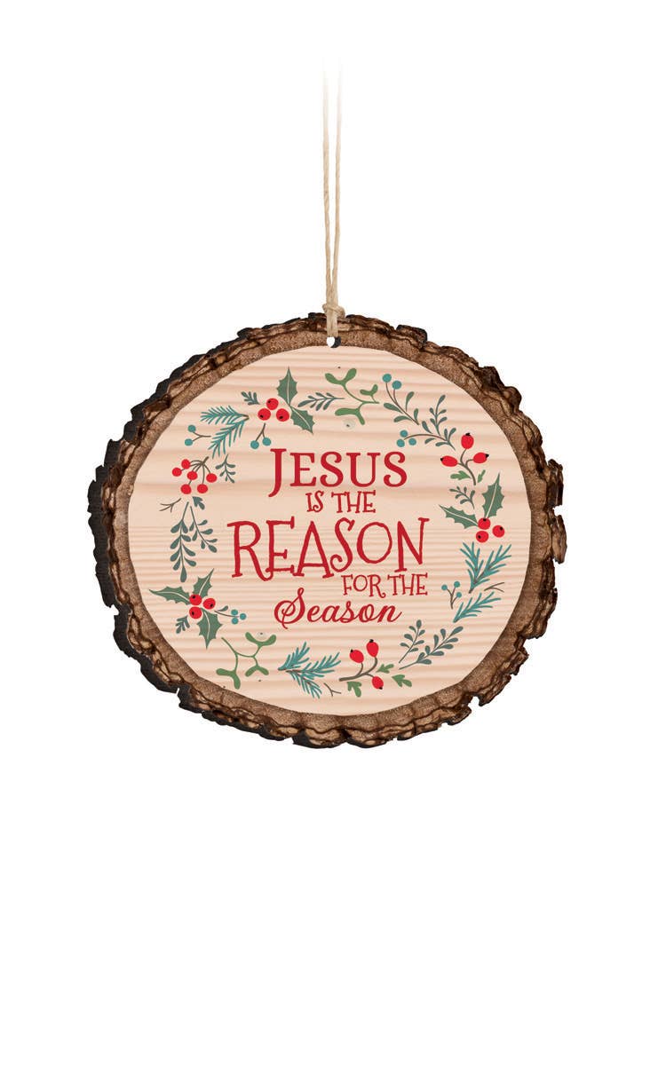 Jesus Is The Reason Barky Ornament