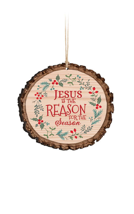 Jesus Is The Reason Barky Ornament