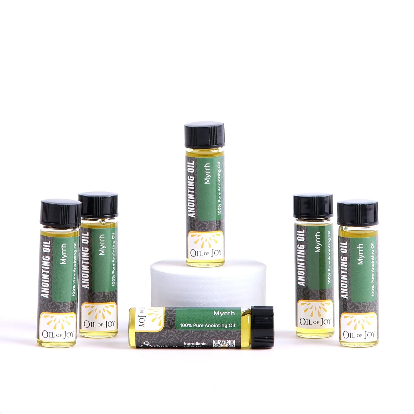 Anointing Oil Myrrh 1/4 Oz Pk6