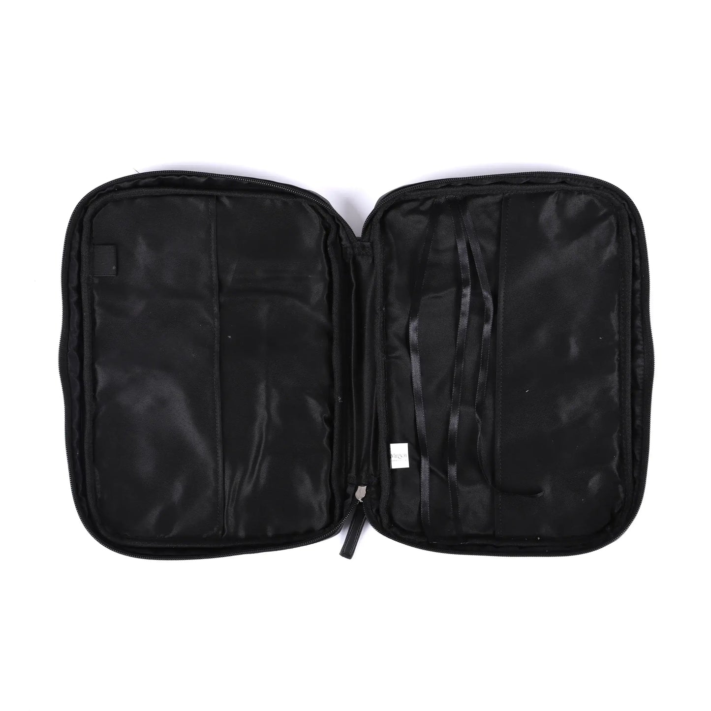 Bible Cover Imitation Leather Cross Blk L