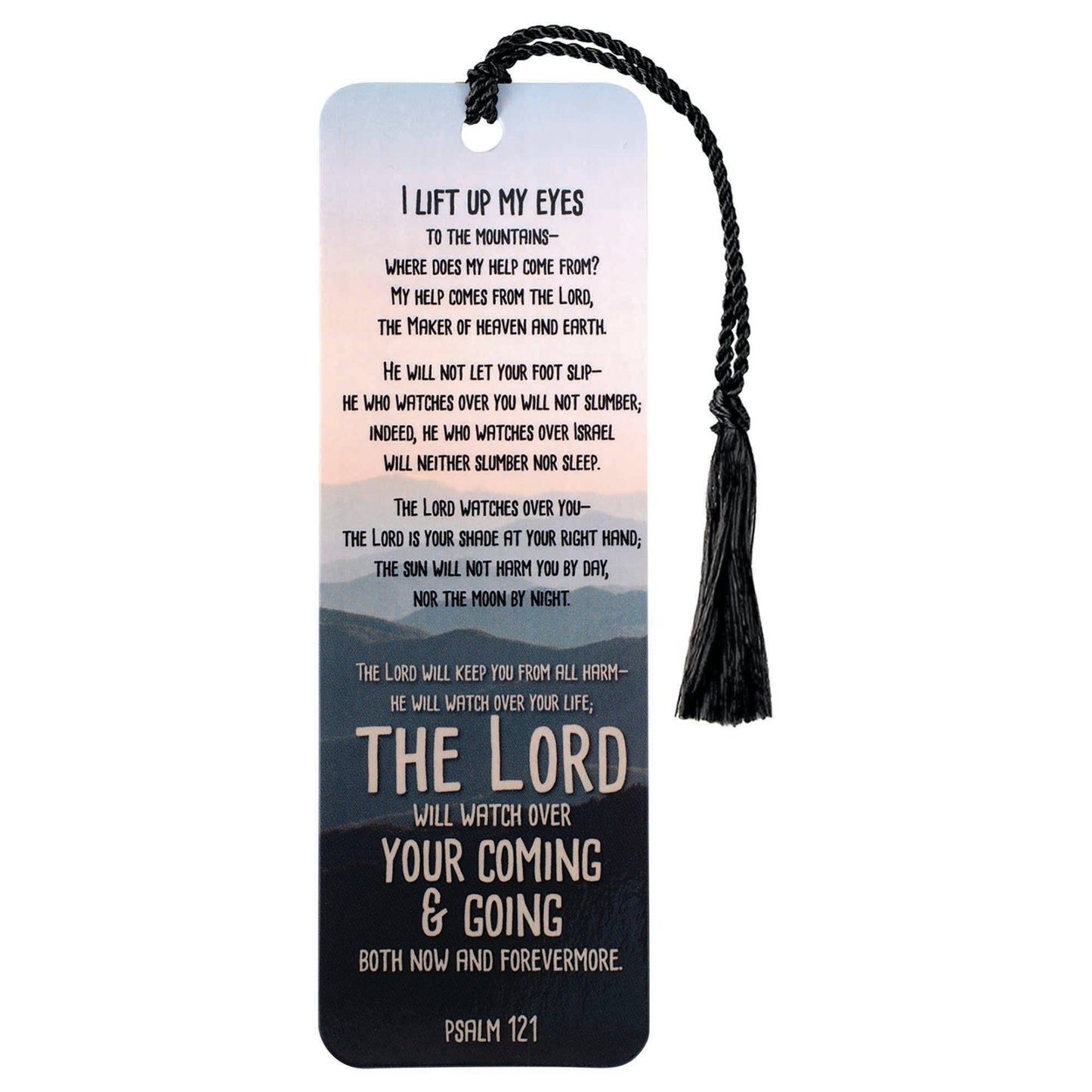 Tassel Bookmark Psalm 121