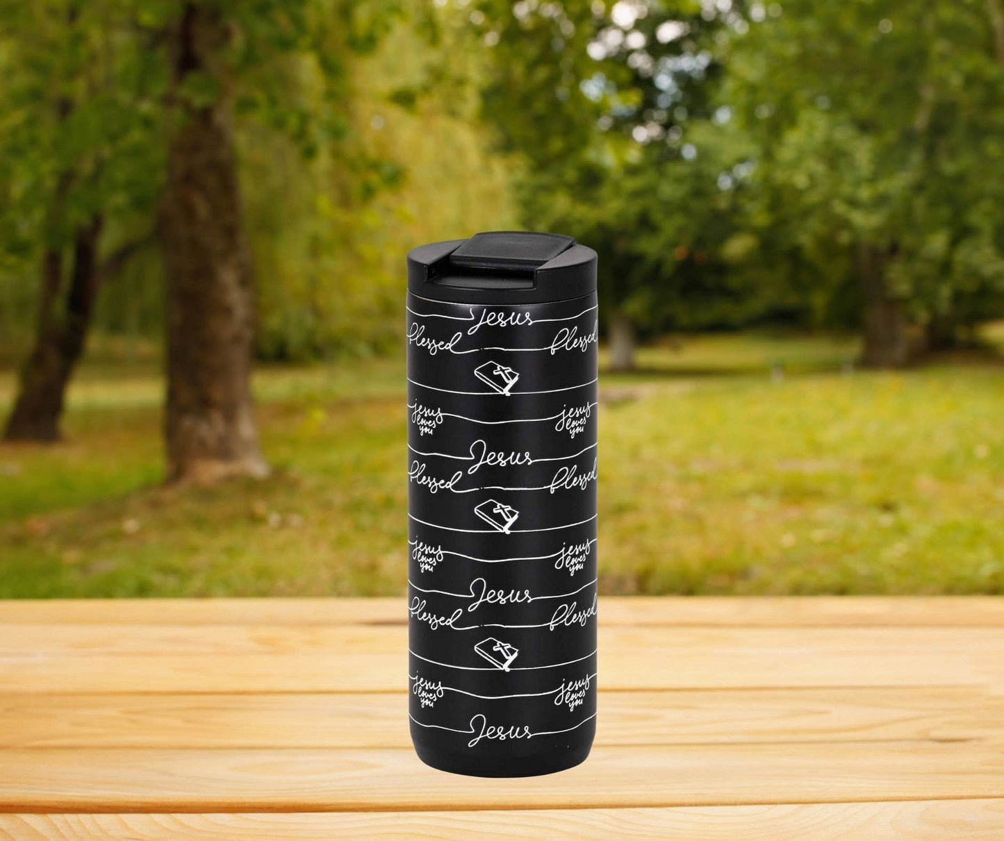 Tumbler Jesus Loves You Blessed 20 Oz