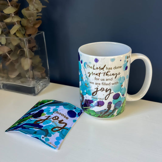 Choose Joy Mug & Coaster Set