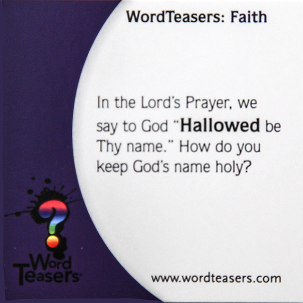 Faith - Wordteasers Card Game Edition