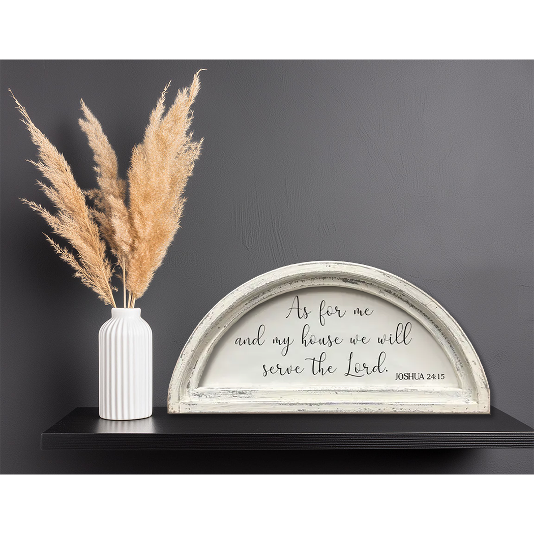 FRAMED CANVAS SERVE THE LORD