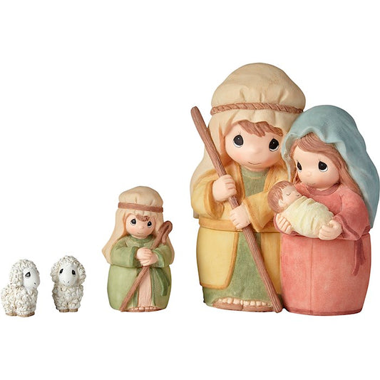Precious Moments Nesting Nativity Set (6"H)