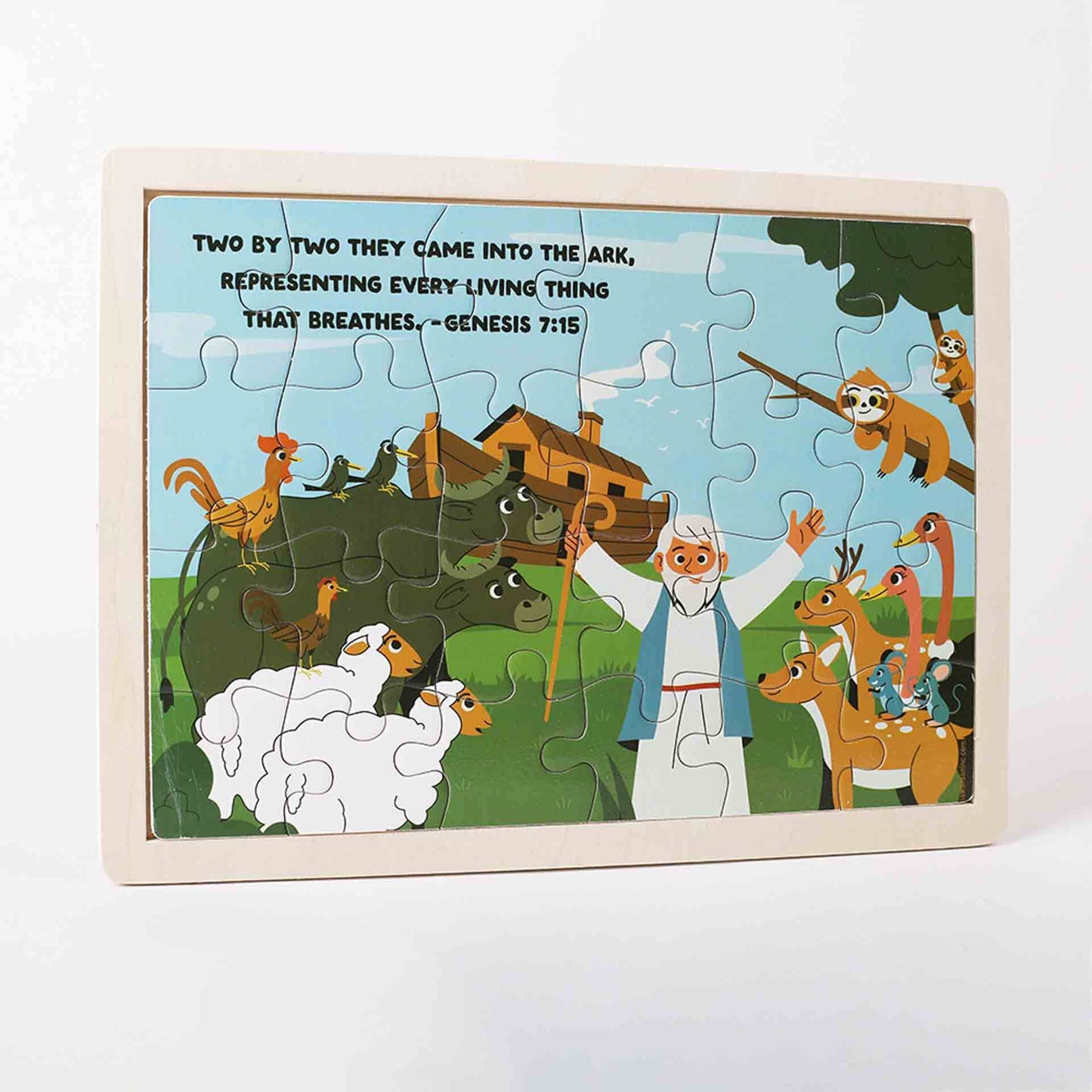 Puzzle Wood Jigsaw Noah's Ark