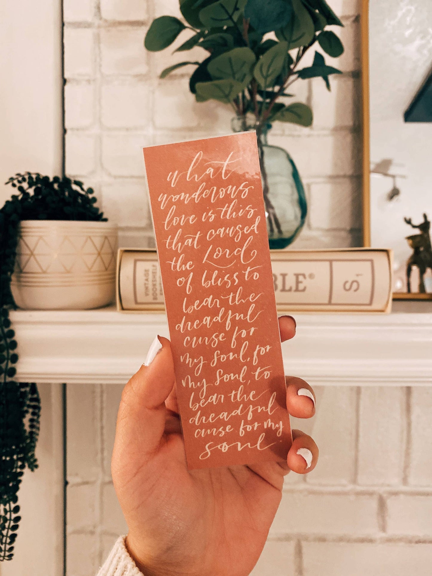 Biblical Bookmarkers, Calligraphy Bookmarkers