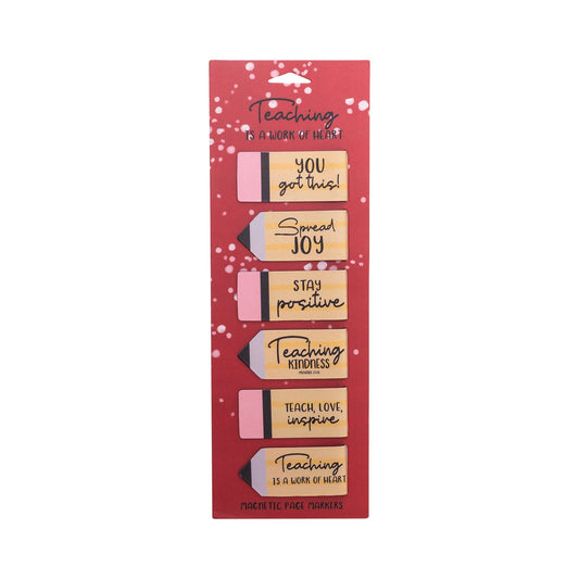 Magnetic Page Markers: Teacher