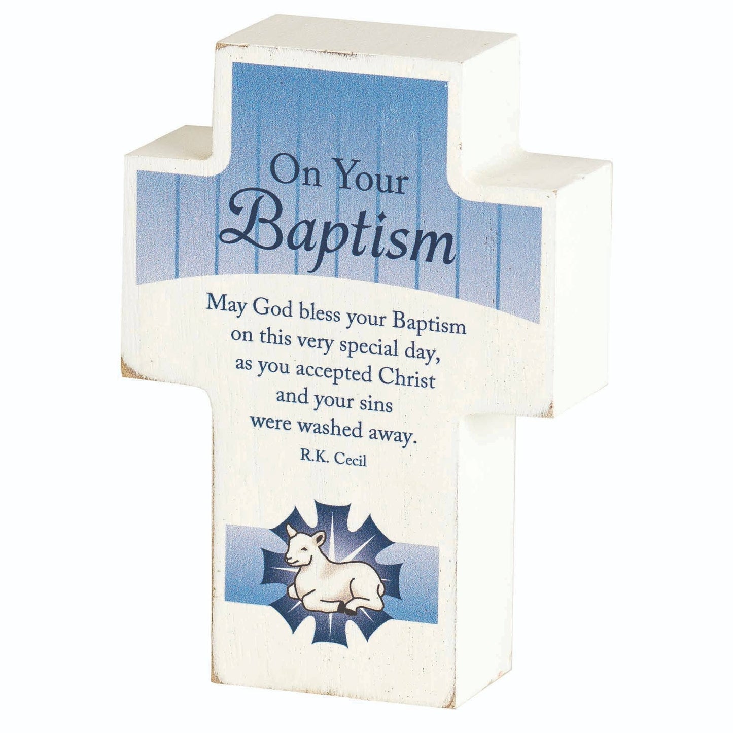 Baptism Tabletop Cross