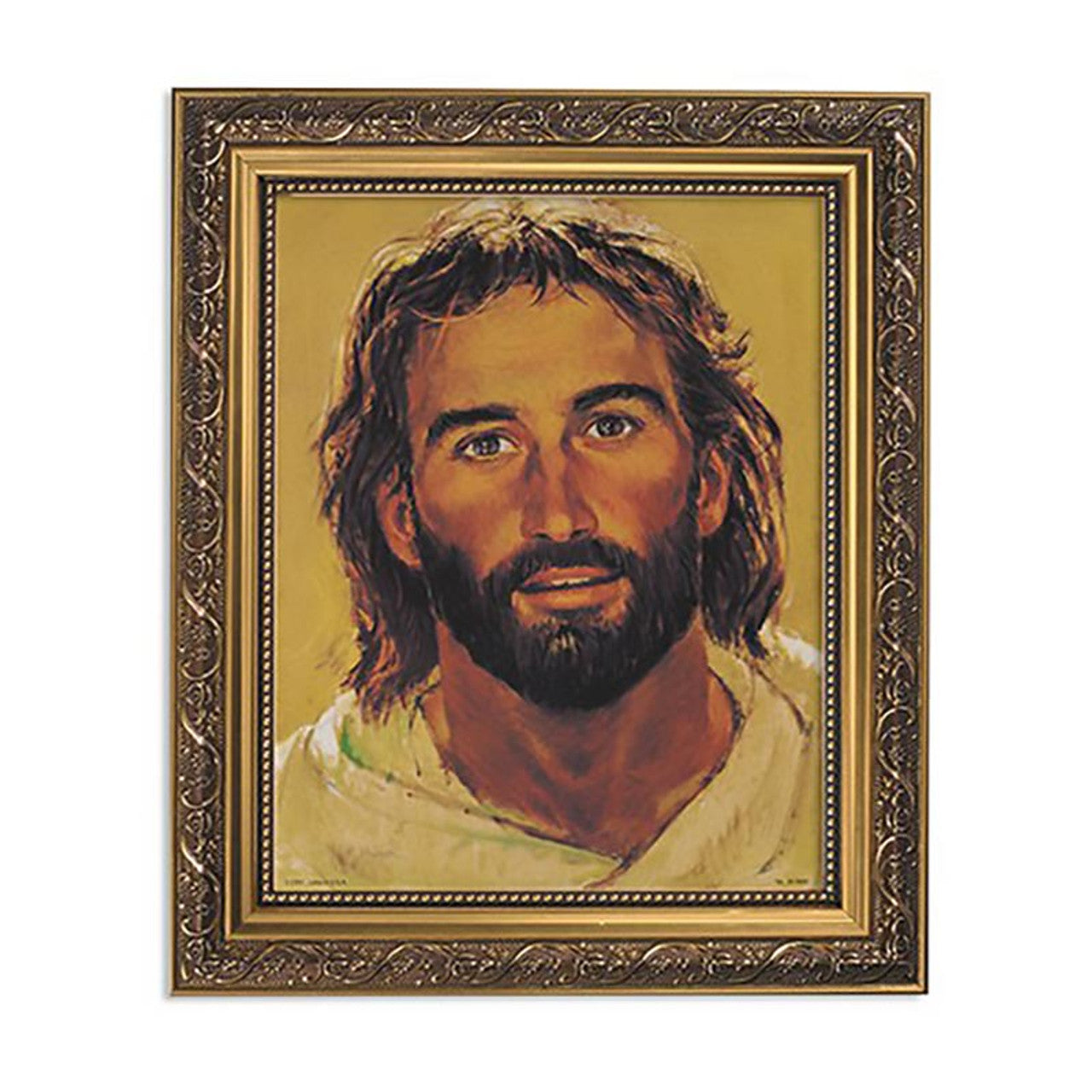 Hook: Head of Christ Gold Tone Framed Print