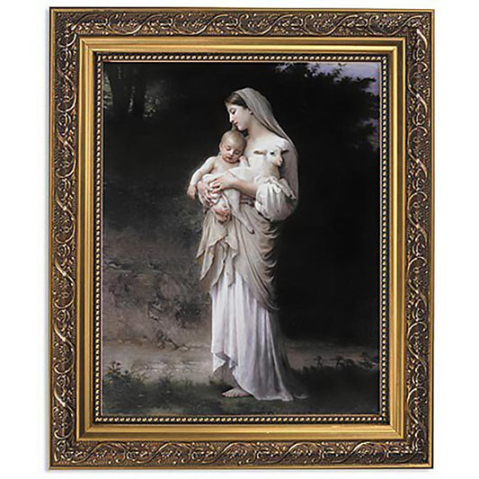 Bouguereau: Innocence Gold Tone Framed Print