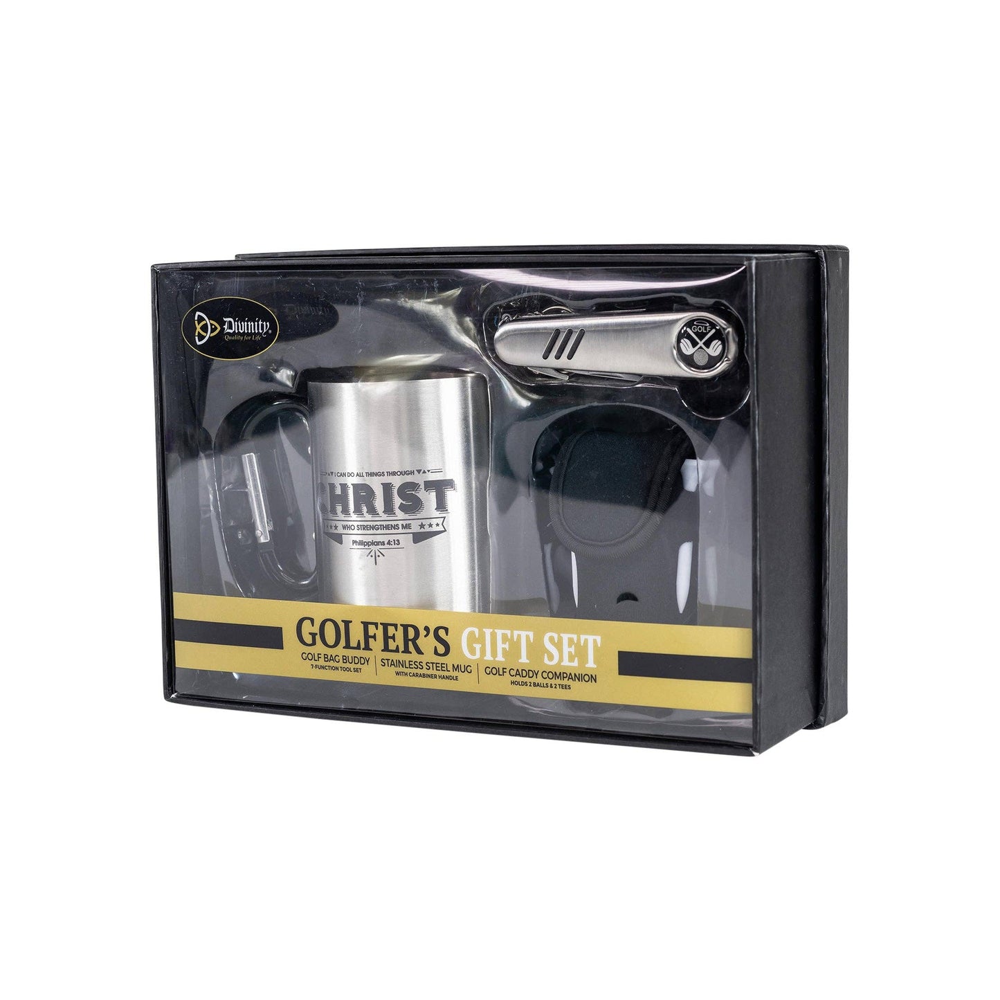 Golfers Gift Set: I Can Do All Things - Philippians 4:13