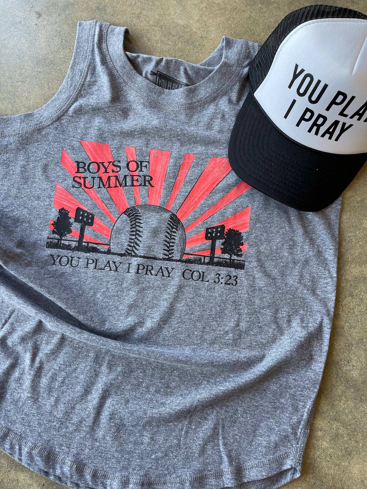 Boys of Summer Tank | Baseball Mom | Christian Apparel