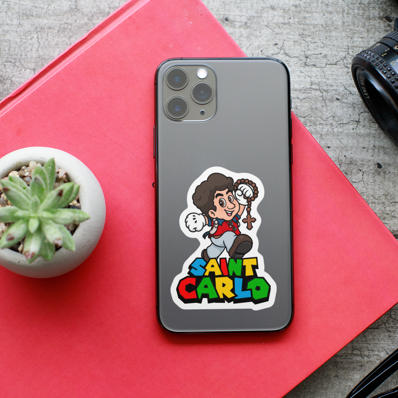 Super St. Carlo Acutis -  Sticker