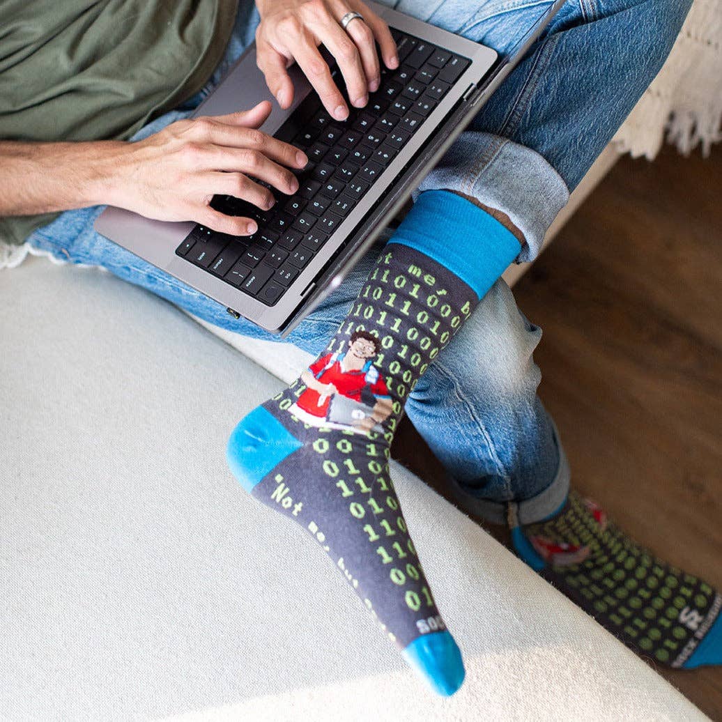 St. Carlo Acutis Coding Adult Socks