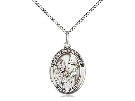 St Mary Magdalene Oval Patron Series necklace