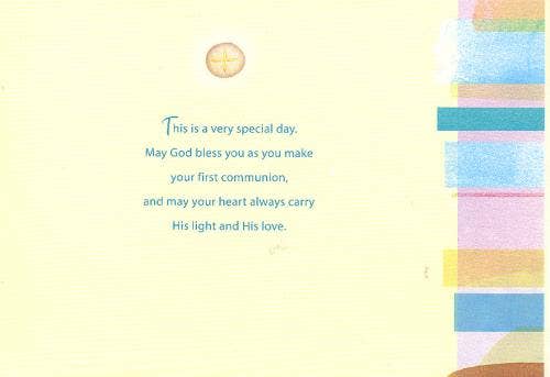 Communion General Greeting Card