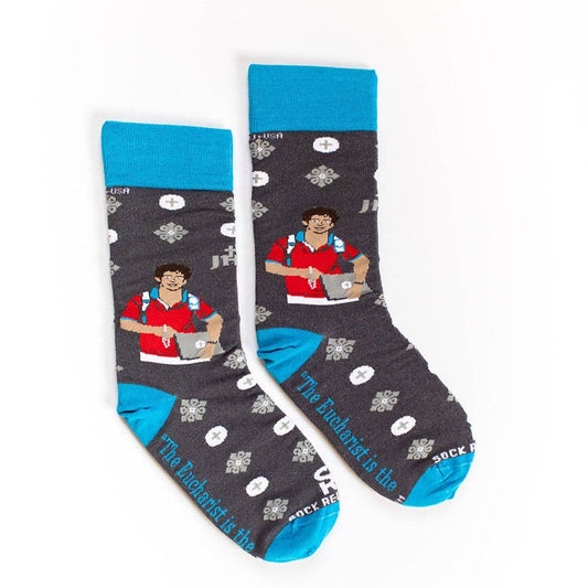 St. Carlo Acutis Eucharist Adult Socks