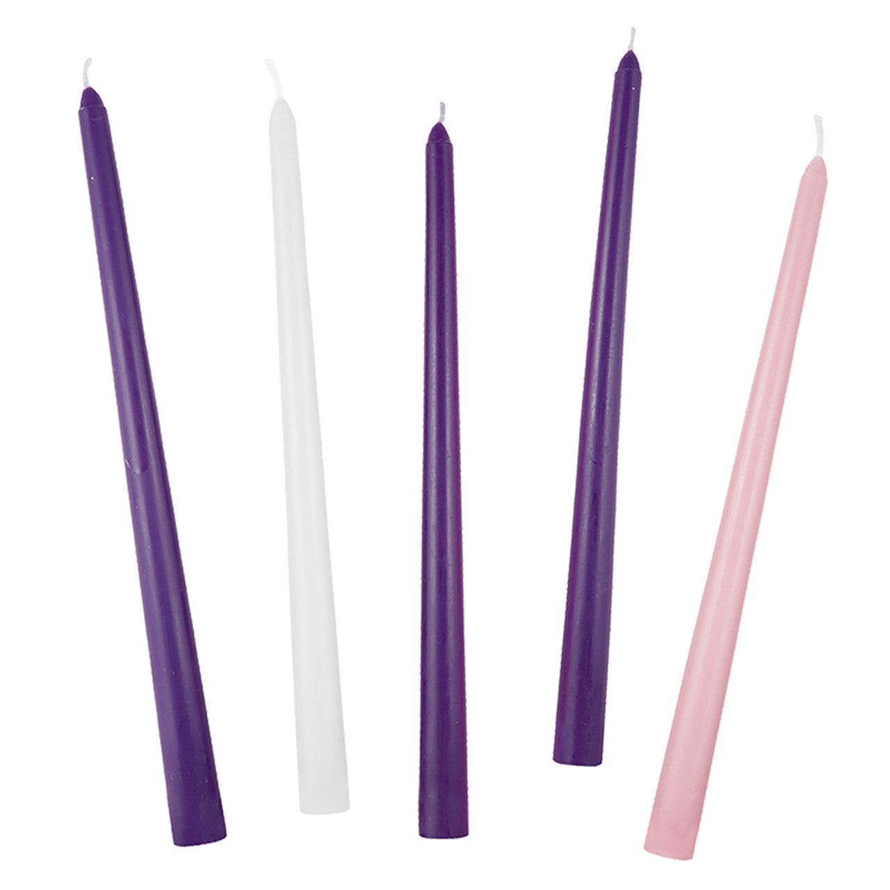 Deluxe 12" Advent Taper Candle Set