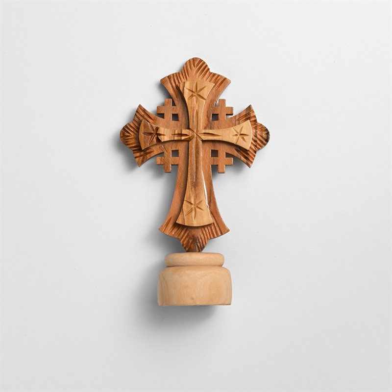 Jerusalem Cross Olive Wood