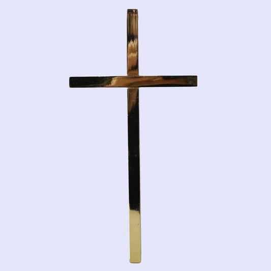 Wall Cross 7" Gold