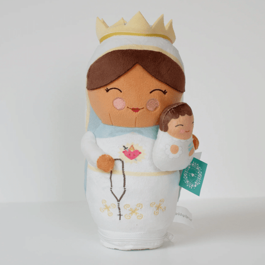 Our Lady of the Rosary Shining Light Dolls Sound Plush