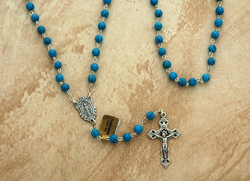 Italian Rosary Turquoise