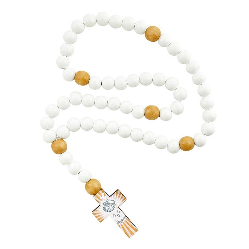 Wooden Baby Rosary