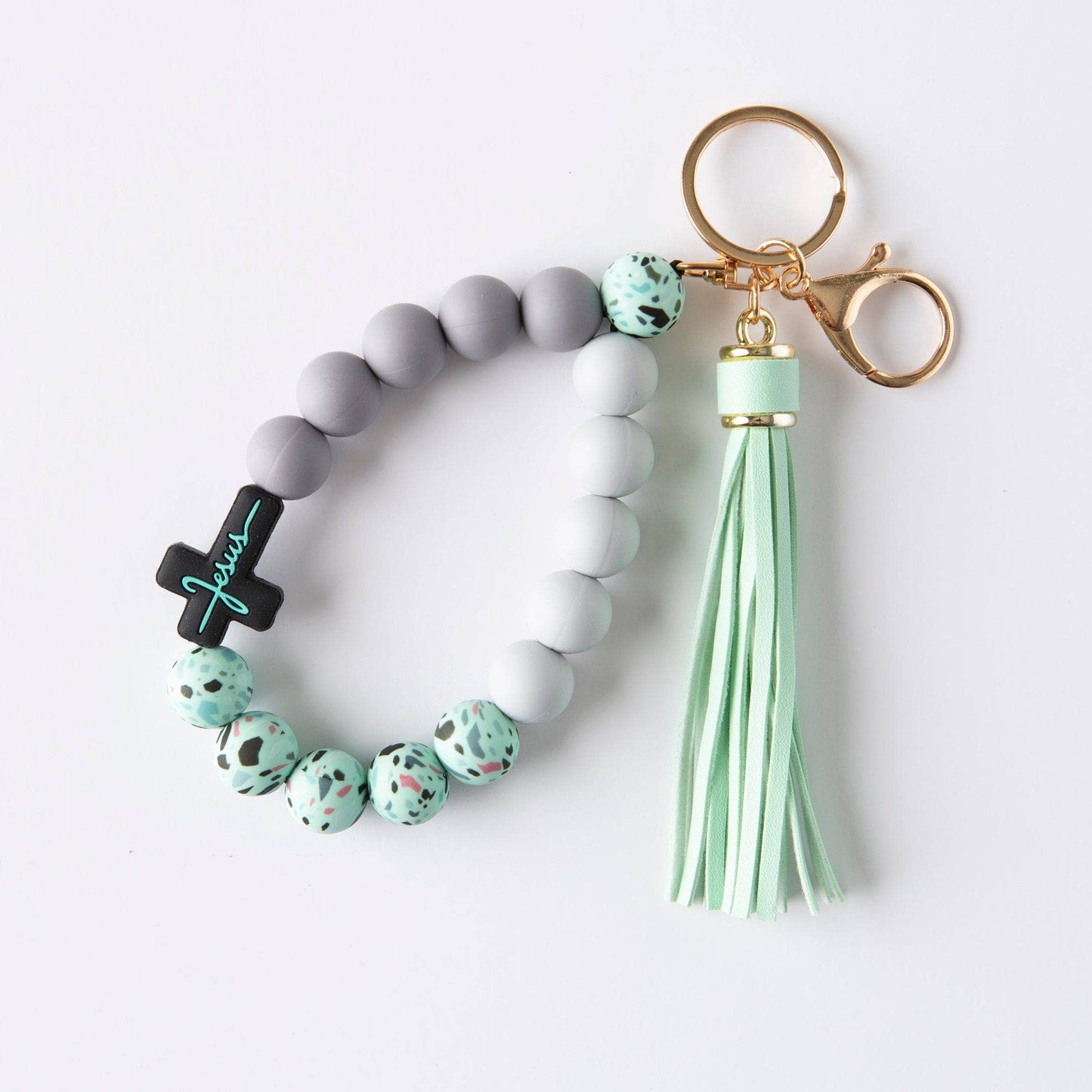 Jesus Cross Keychain