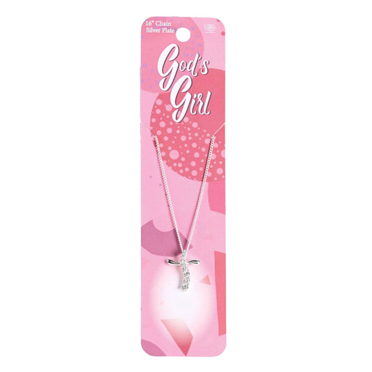 Necklace Gods Girl Journey Cross 16L