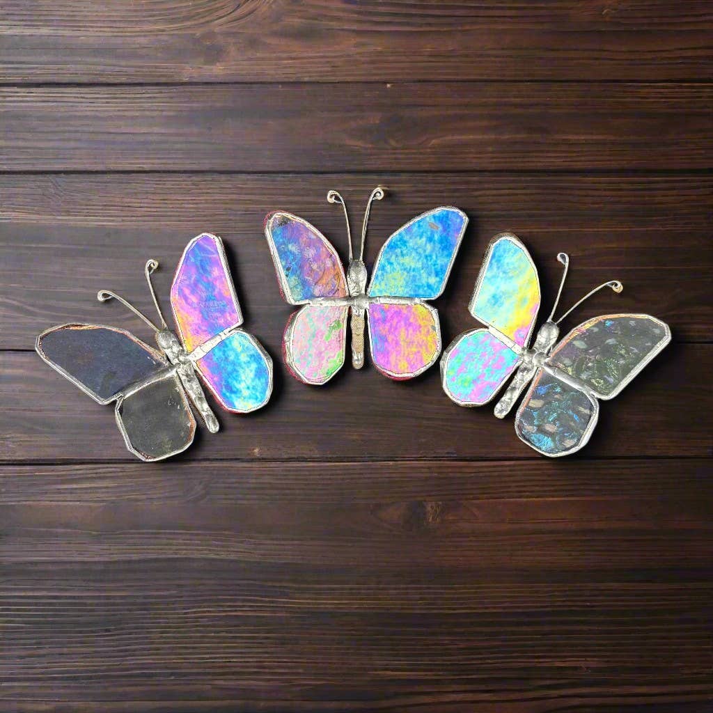 Celebration Of Life Gift: Sympathy Glass Butterfly 8150