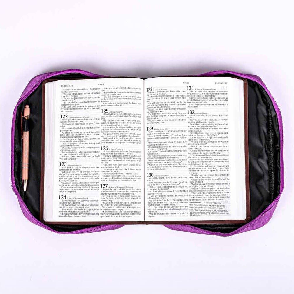 Bible Cover - Sequin Gods Girl L
