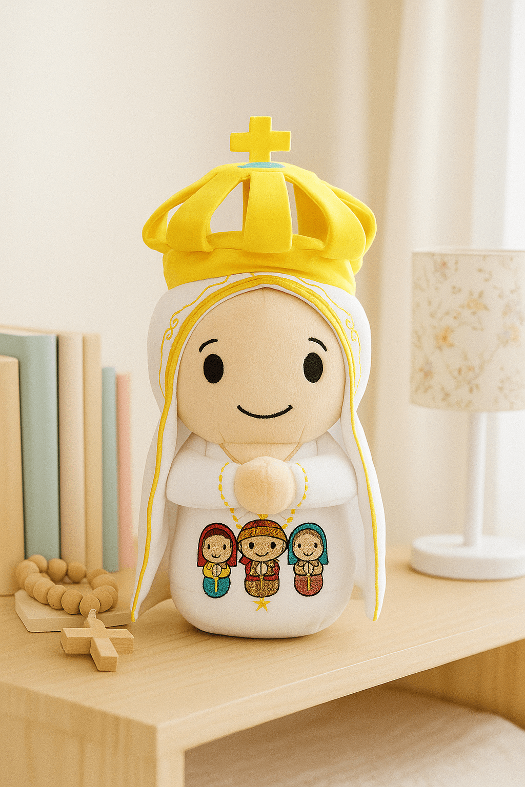Our Lady of Fatima Catholic 8" Plush Doll