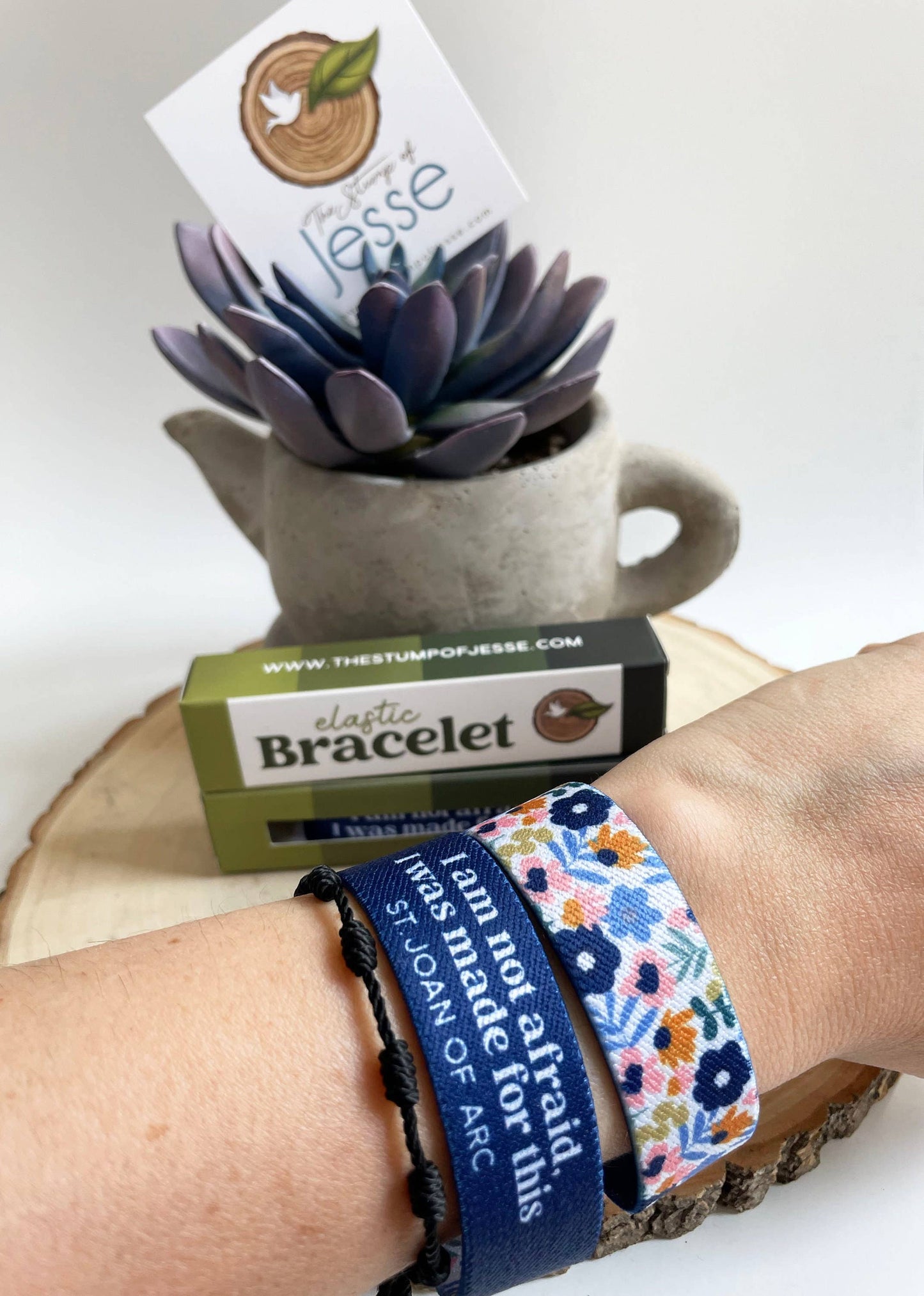 St. Joan of Arc | Reversible Elastic Bracelet