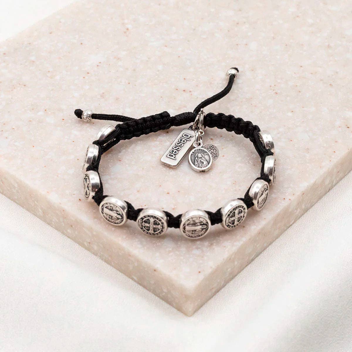St. Jude Charm - Small, Silver