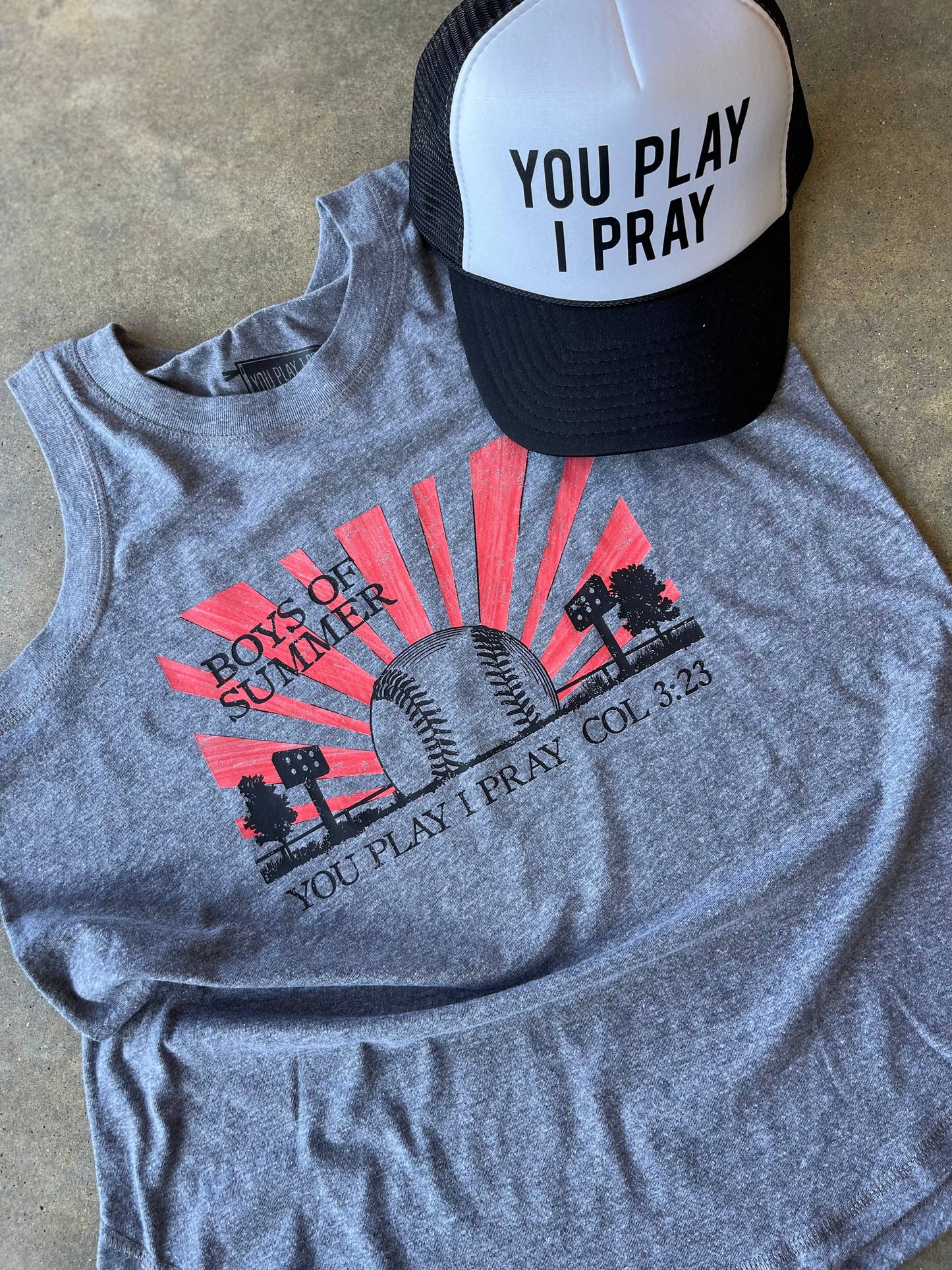 Boys of Summer Tank | Baseball Mom | Christian Apparel