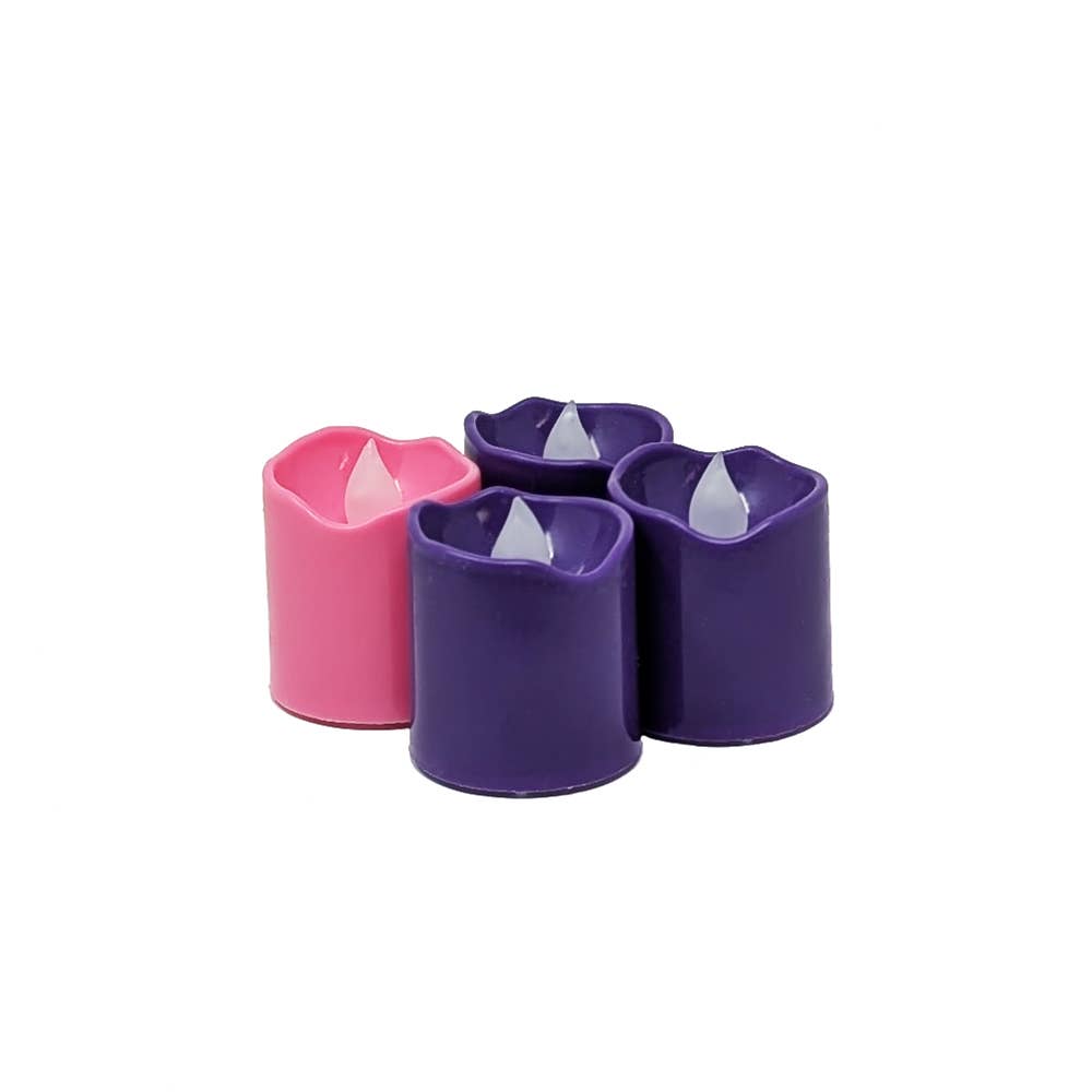 Votive Advent Candle Set LED