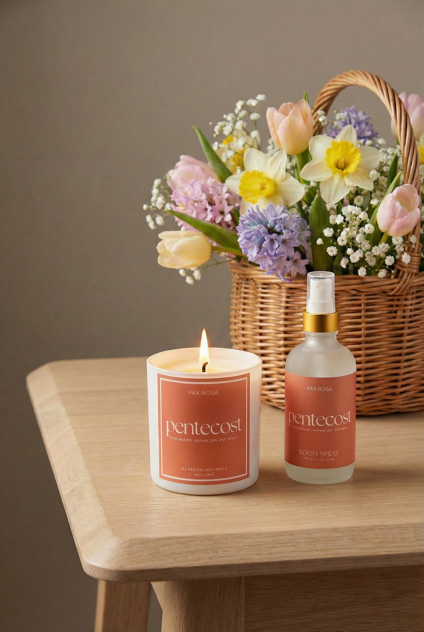 Pentecost Candle // Easter Collection