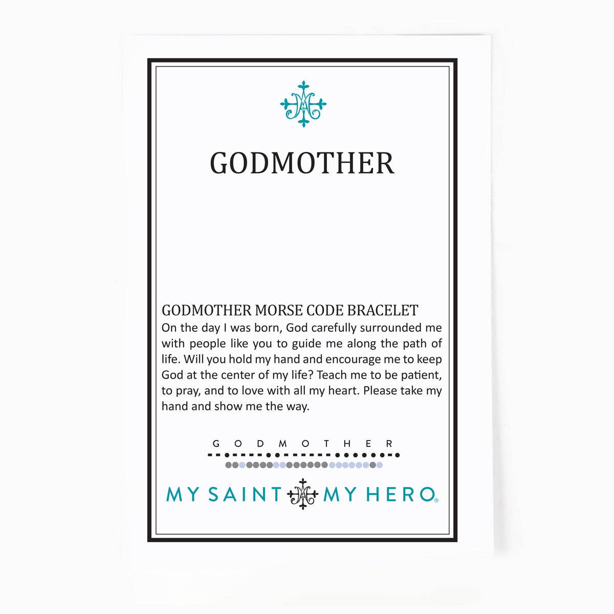 Godmother Morse Code - Gold