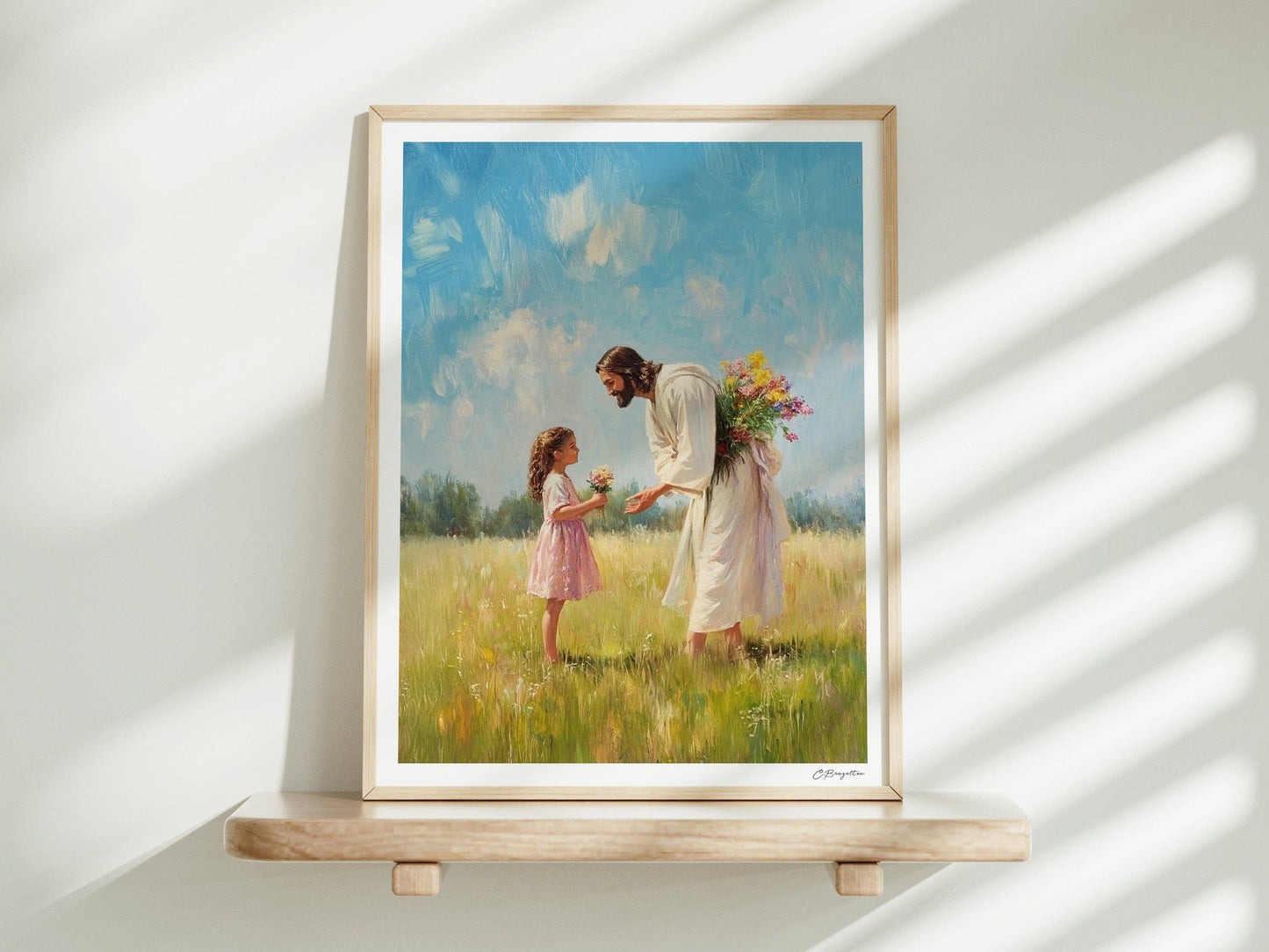 Cheerful Gift | Signed Handmade Art Print